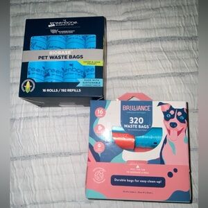Greenbone and Brilliance Pet Waste Bags Set